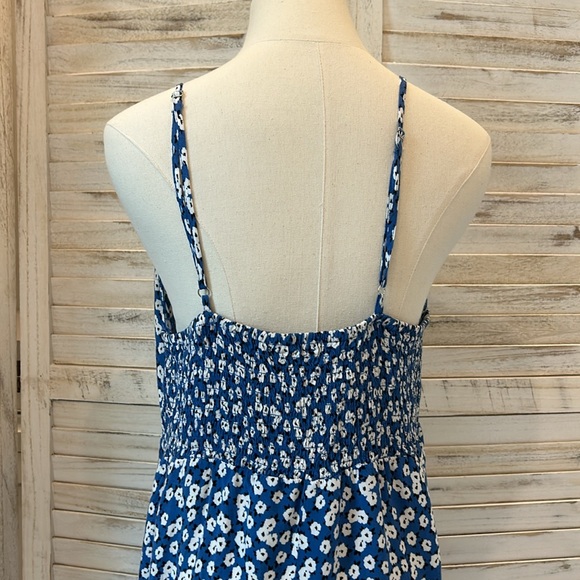 Pacific Vibes Floral Maxi Sun Dress with High/Low Hem - Picture 5 of 6